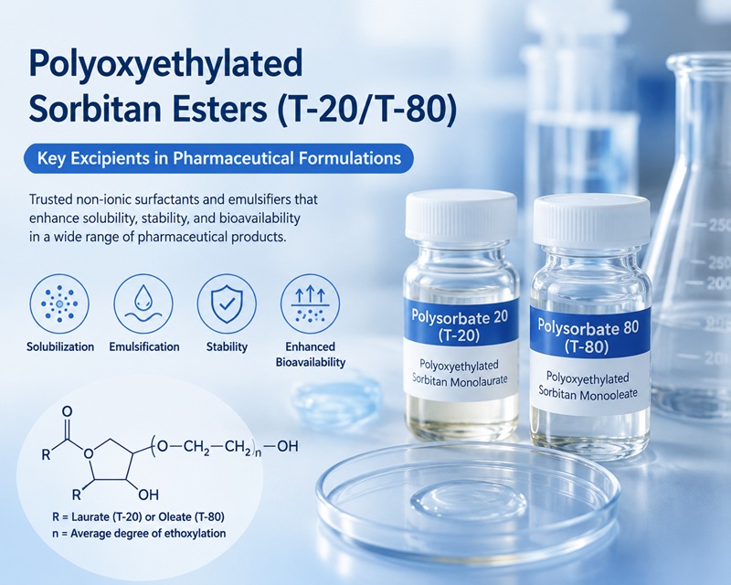 Polyoxyethylated sorbitan esters Polyoxyethylated sorbitan esters